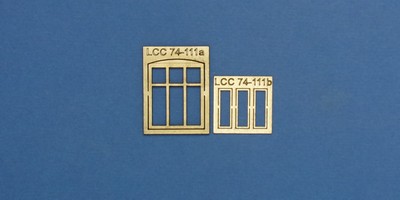 LCC 74-111 O gauge warehouse window type 4